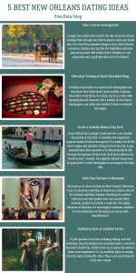 Infographics of 5 Best New Orleans Dating Ideas - Free Dating Blog